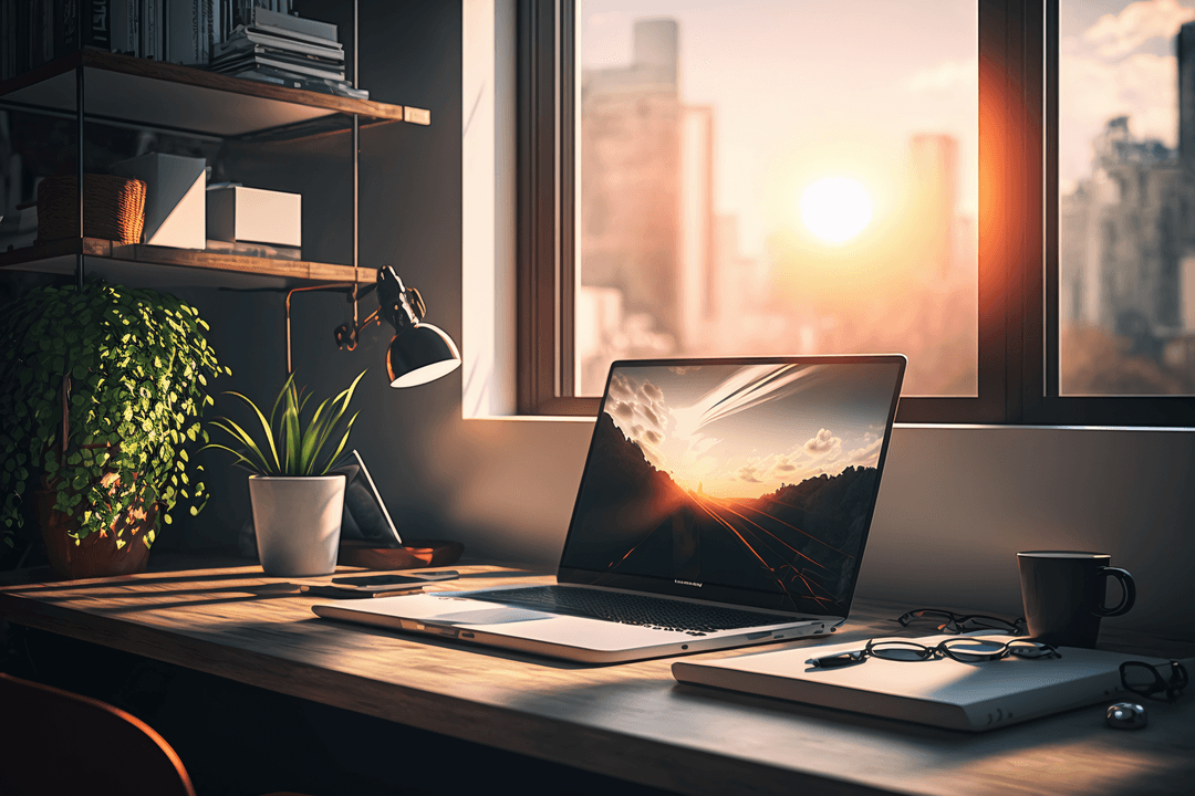 Home office designed for focus and productivity